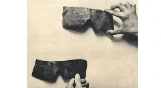 bizarre Lead Masks Case mystery